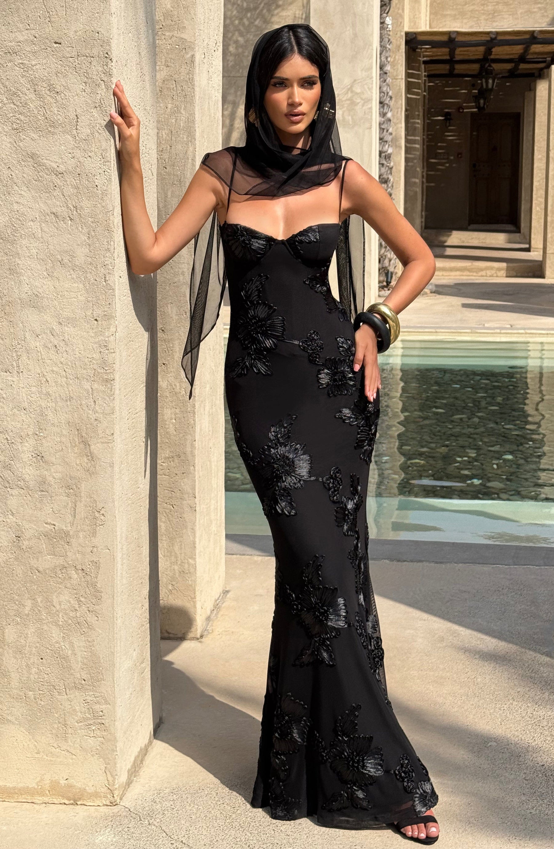 Vestido Longo Modelador com Corset Modern Mirabella