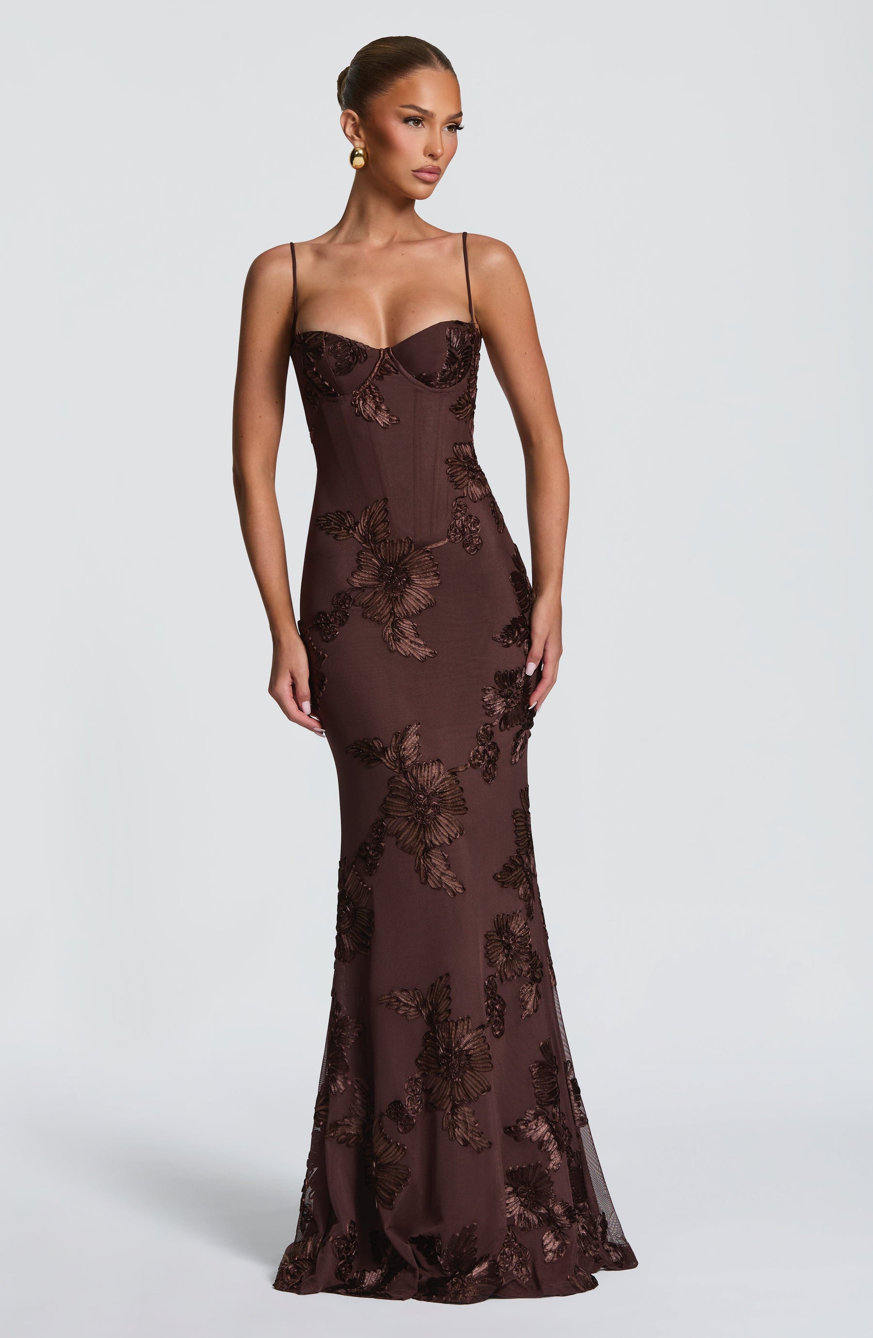 Vestido Longo Modelador com Corset Modern Mirabella