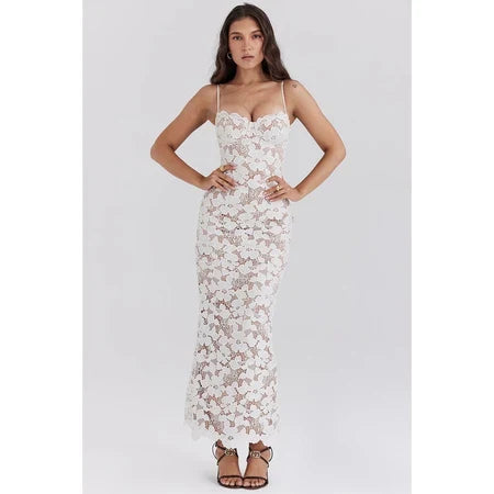 Vestido Midi Rendado Modern Sofia - GOLDEN ERA