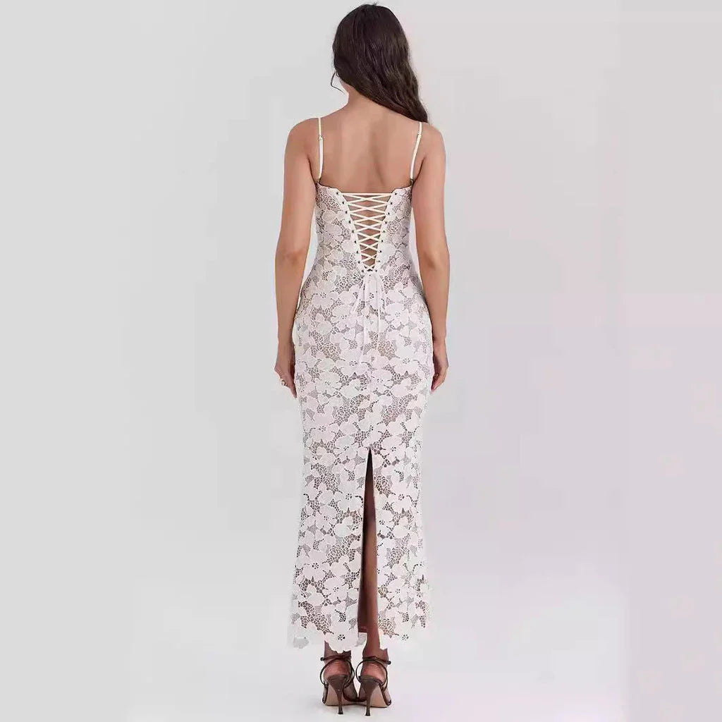 Vestido Midi Rendado Modern Sofia - GOLDEN ERA