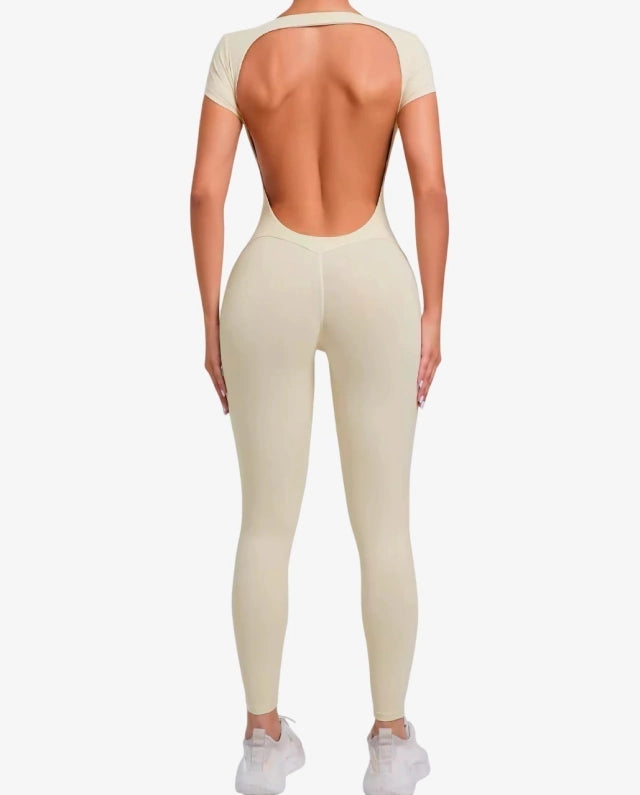 Macacão Longo Decote Nas Costas Modern Femme