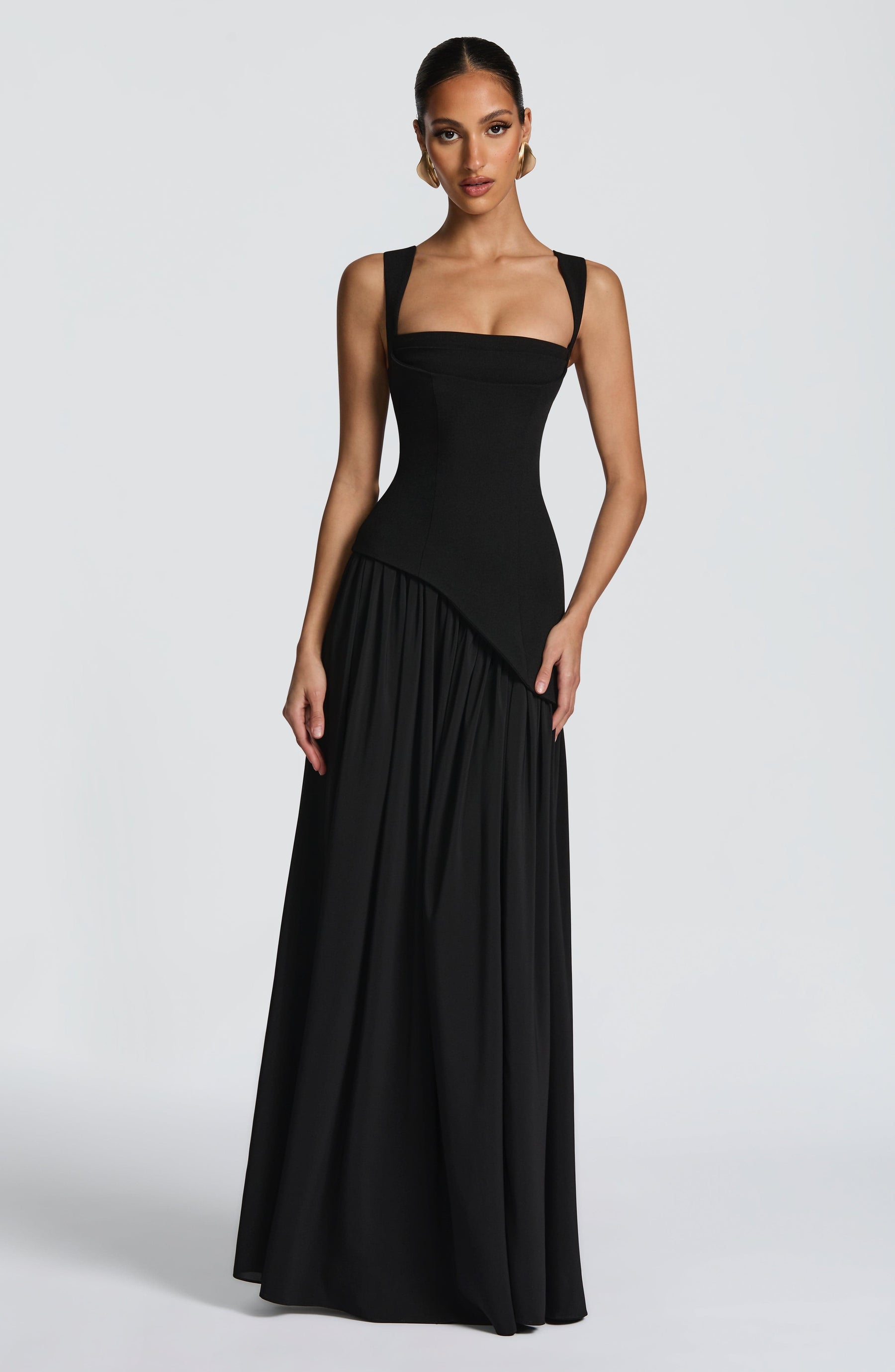 Vestido Longo Corset com Alças Modern Tullulah