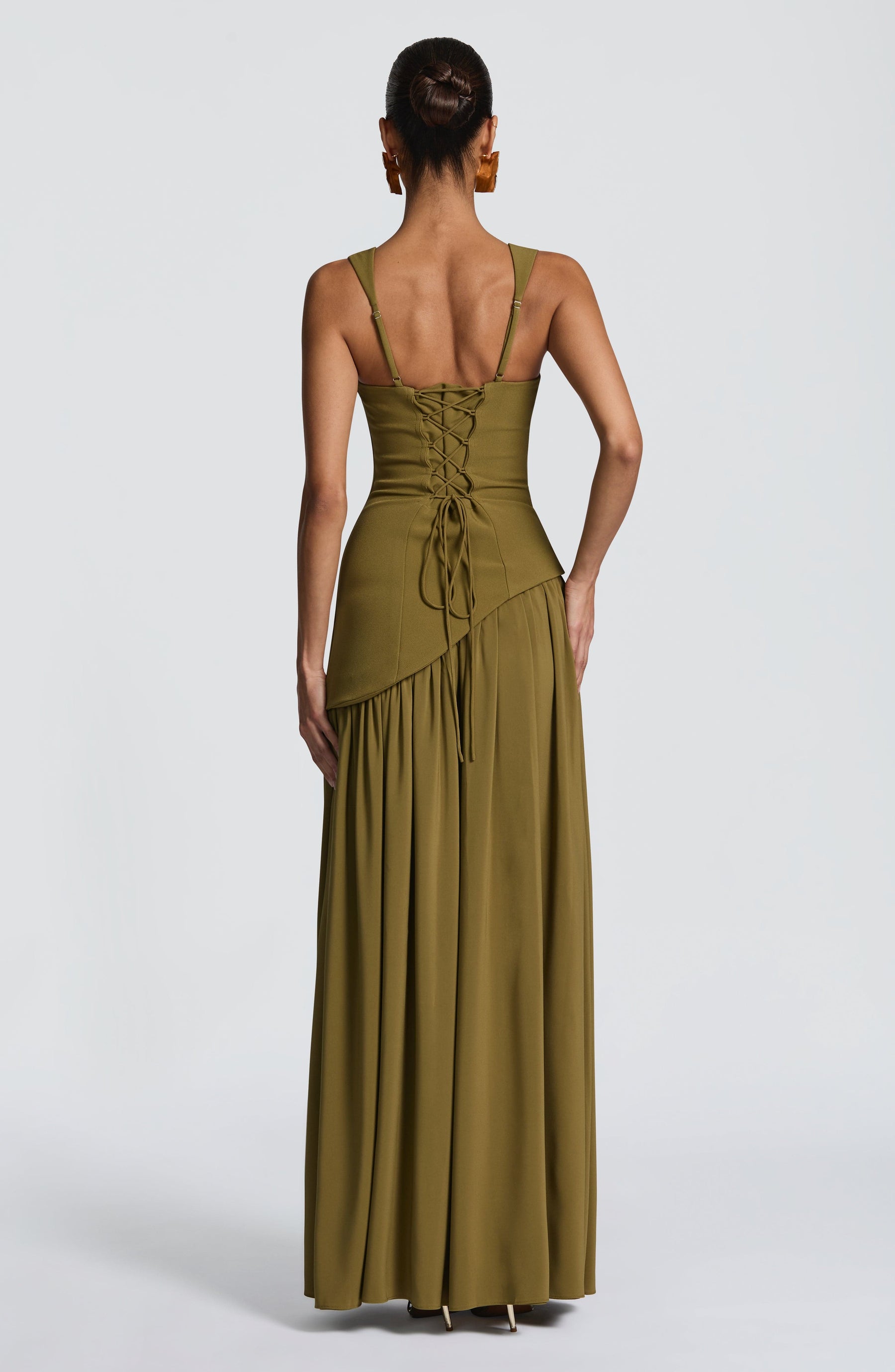 Vestido Longo Corset com Alças Modern Tullulah