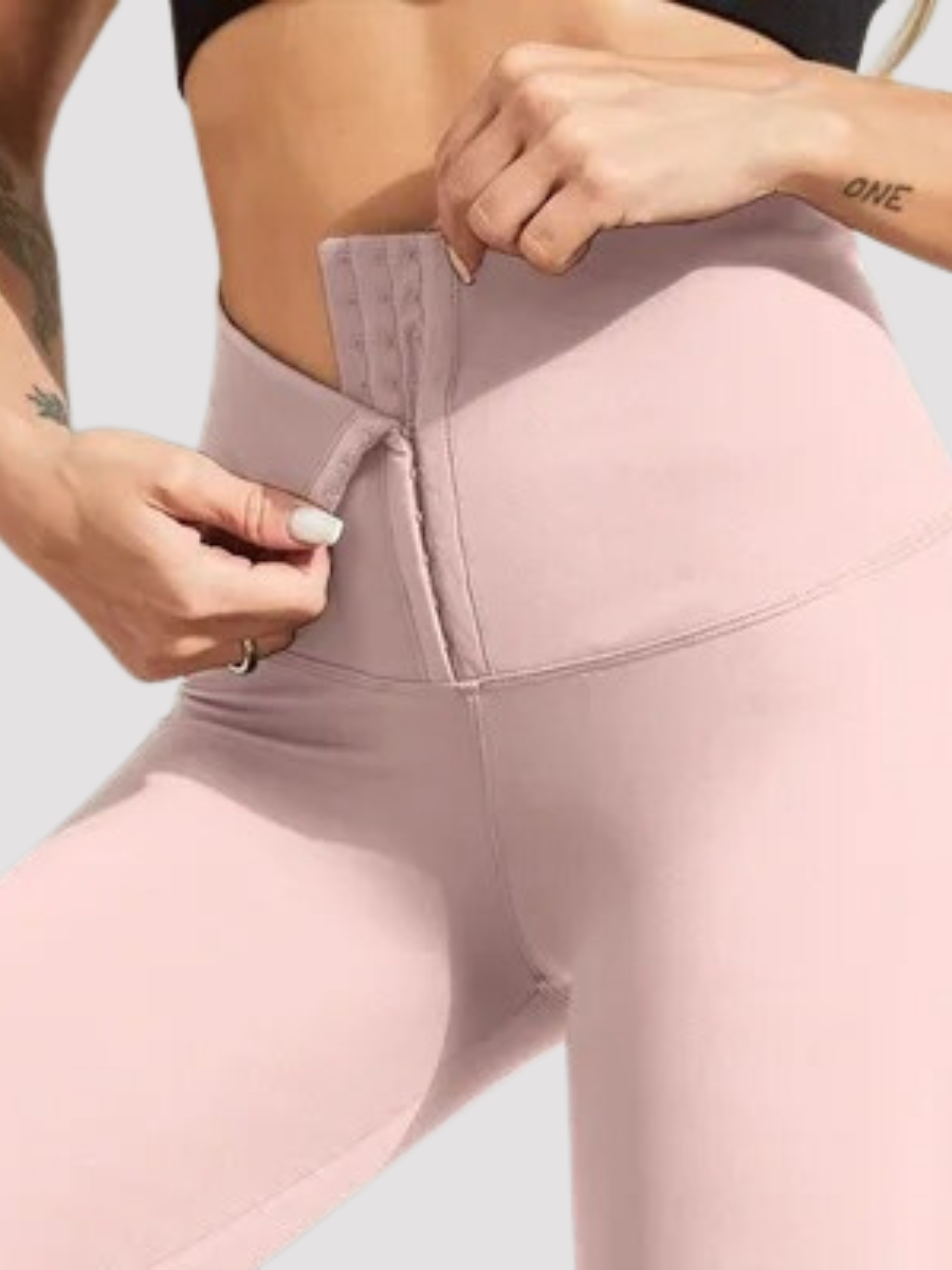 Calça Legging Cós Alto com Cinta Modeladora Push Up