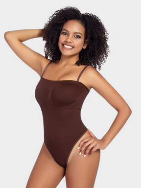 Body Suit Modelador Tanga Fio - Alças Removíveis