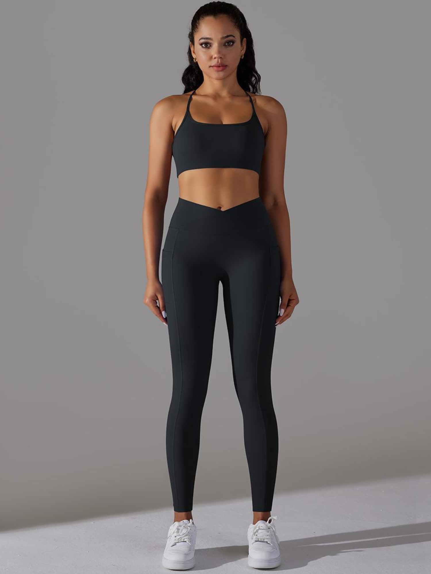 Conjunto Top e Calça Legging Fitness Modern Confort - Cóz V Costas Cruzada