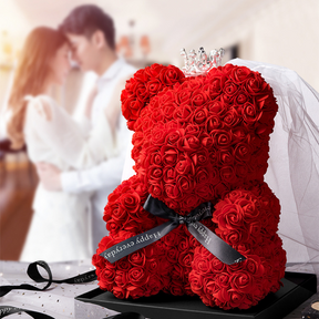 Urso de Rosas Teddy - 520 Rosas