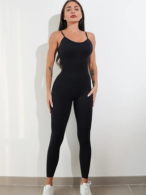 Macacão Esportivo Longo Modern Suit Shape Slim Jump