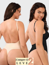 Body Modelador Suit Slim Shape Costas Aberta (Compre 1 leve 2)