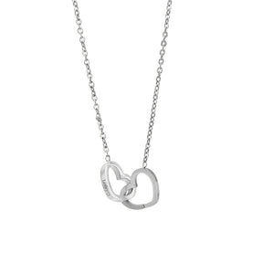 Caixa com Rosa  & Colar Personalizado + Anel do Abraço