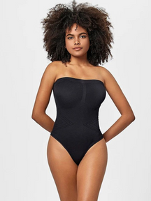 Body Suit Modelador Tanga Fio - Alças Removíveis