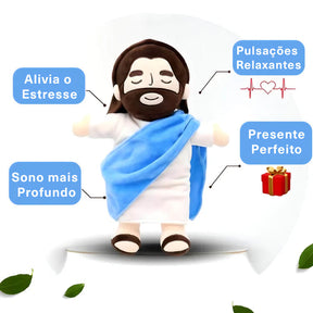 Santo Soninho – Jesus que Respira - O Pelúcia que Abraça com Fé e Acalma a Alma