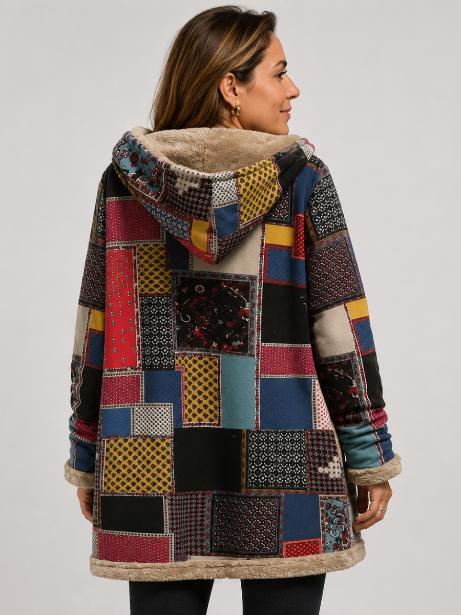 Casaco Feminino Vintage Forrado Modern Christelle