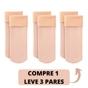 Meia Térmica Aveludada Ultraconfort COMPRE 1 LEVE 3