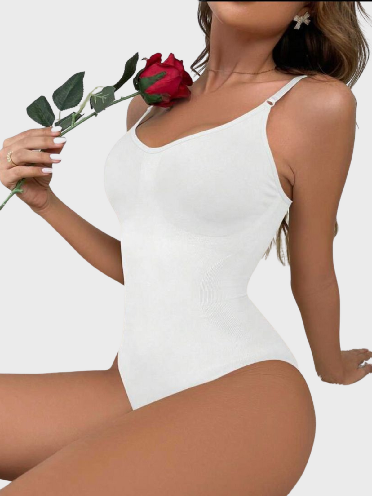 Body Modelador Suit Branco - Edição Limitada