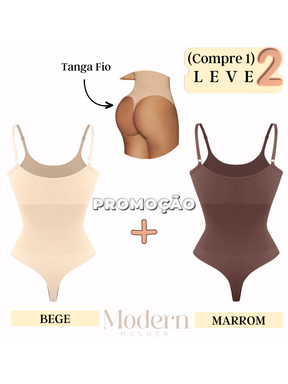 Body Modelador Suit Shape Slim (Compre 1 leve 2)