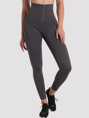 Calça Legging Cós Alto com Cinta Modeladora Push Up