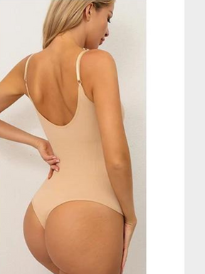 Body Modelador Suit Shape Slim Regata Tanga Fio