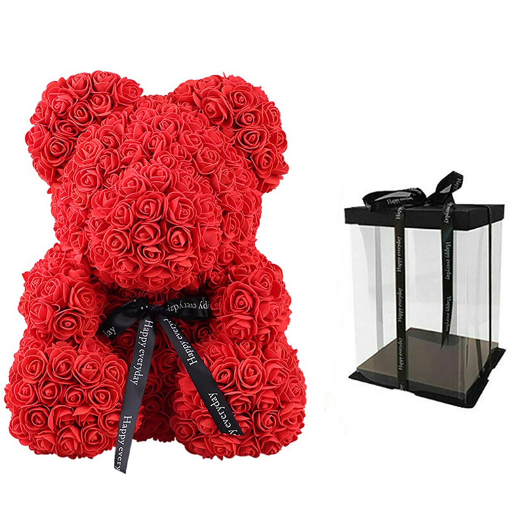 Urso de Rosas Teddy - 520 Rosas