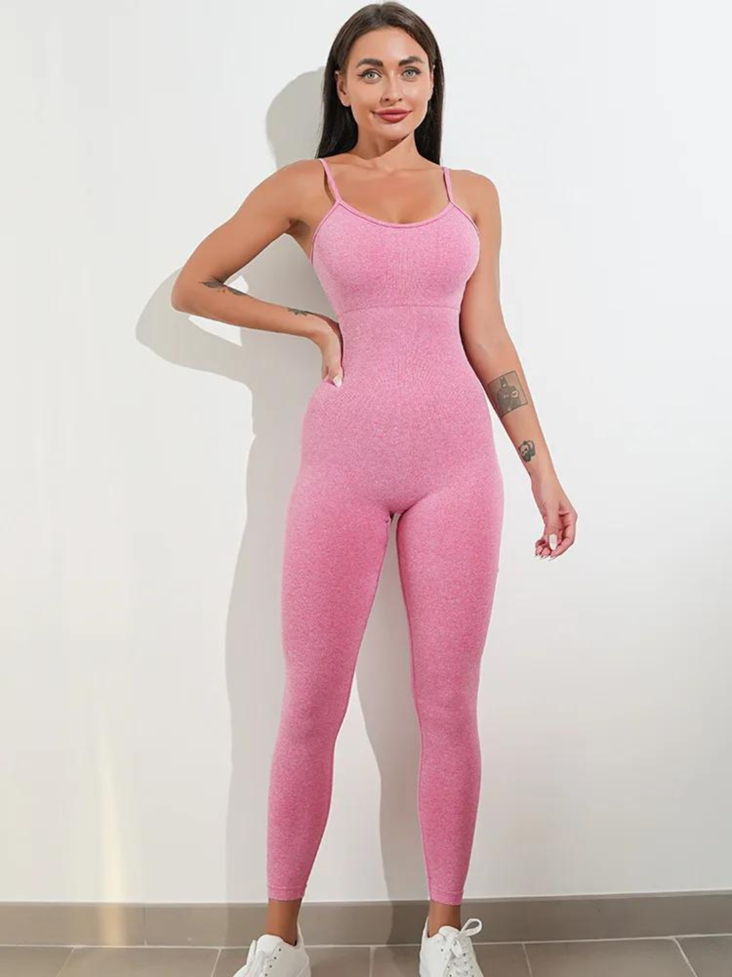 Macacão Esportivo Longo Modern Suit Shape Slim Jump