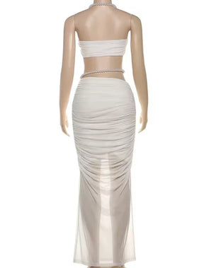 Conjunto Top e Saia Longa Modern Dyana