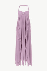 Vestido Com Babados Tendência Modern Ariel