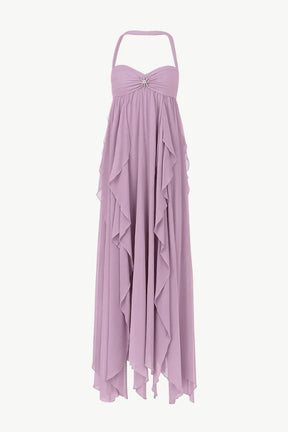 Vestido Com Babados Tendência Modern Ariel