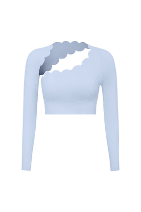 Top Manga Longa Assimétrico Nuvem - CLOUD GYM