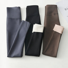 Calça Legging Feminina Térmica Forrada de Lã Premium