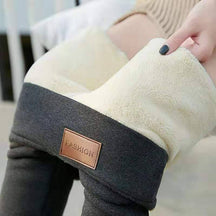 Calça Legging Térmica Forrada Com Lã Polar Confort