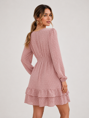 Vestido Manga Longa Chiffon Modern Lilica