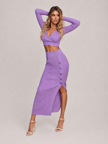 Conjunto Tricô com Elastano Modern Lolla