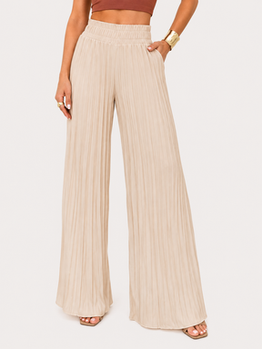 Calça Pantalona Plissada Modern Callie