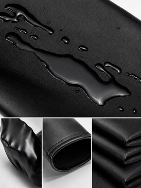 Calça Feminina Modeladora de Couro Peluciada Black