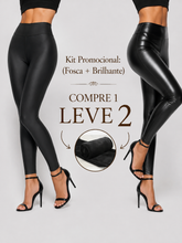 Calça Feminina de Couro Peluciada Black - Compre 1 Leve 2