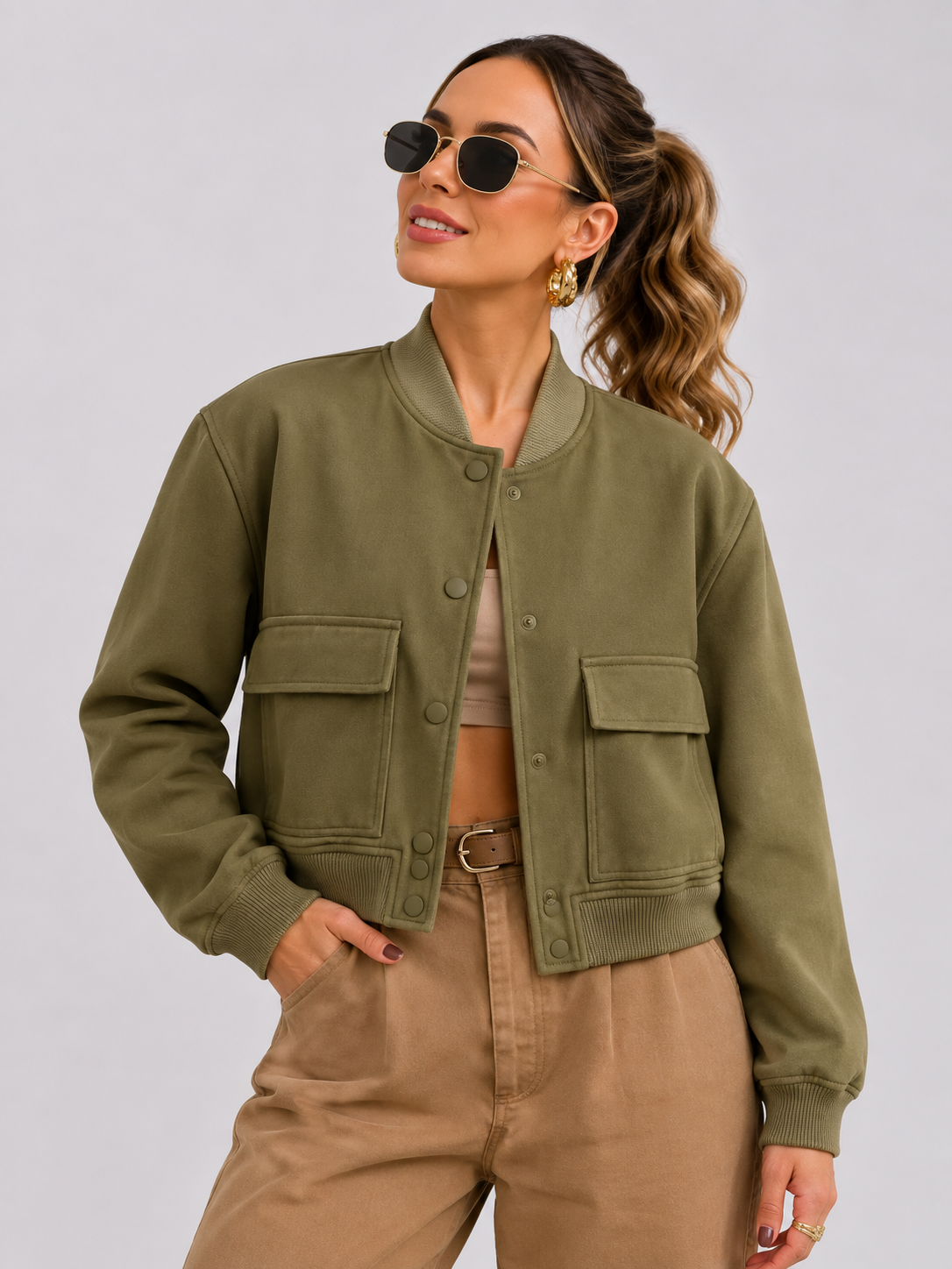 Jaqueta Bomber Modern Valentina
