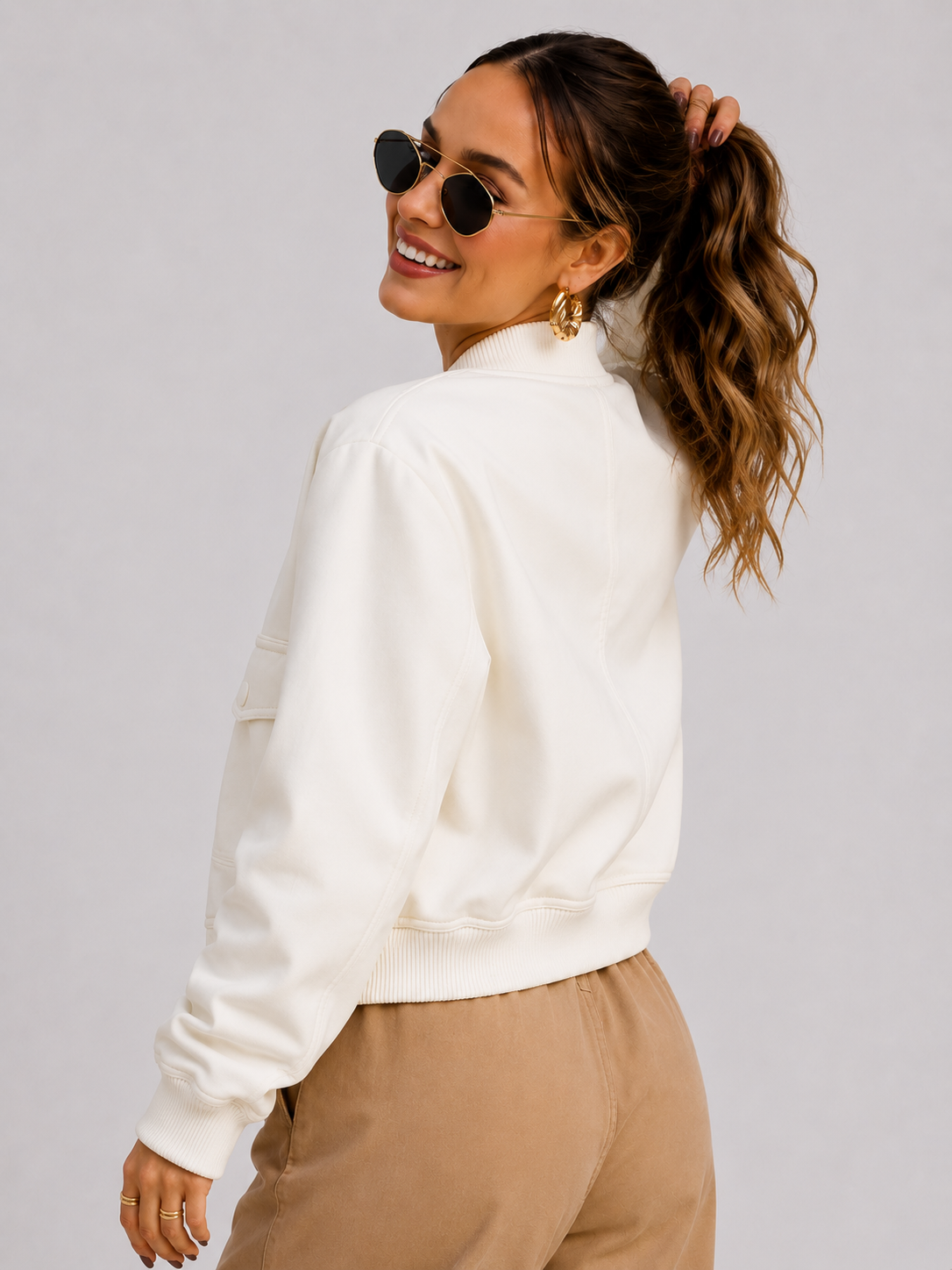 Jaqueta Bomber Modern Valentina