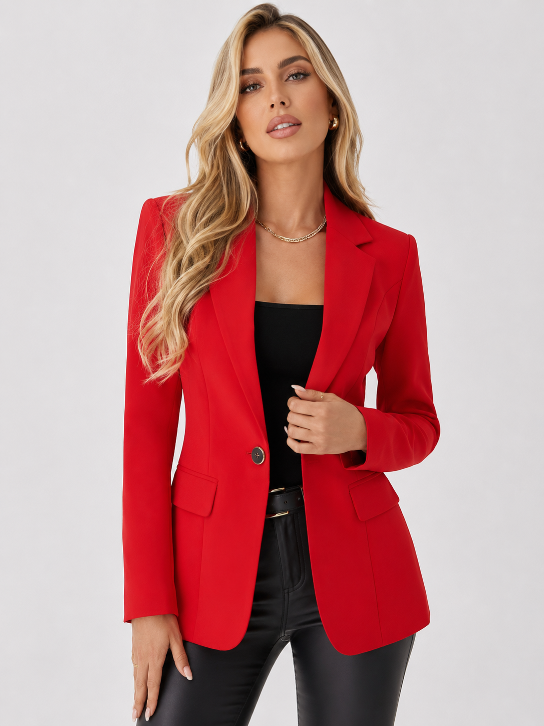 Blazer Feminino em Alfaiataria Modern Cleópatra