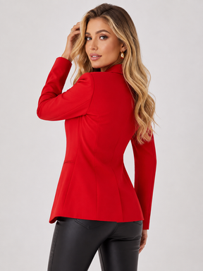 Blazer Feminino em Alfaiataria Modern Cleópatra