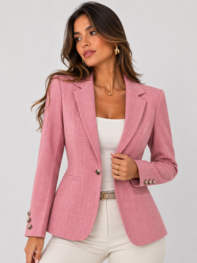 Blazer Casual Acinturado Modern Belliz