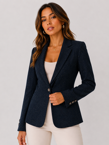 Blazer Casual Acinturado Modern Belliz