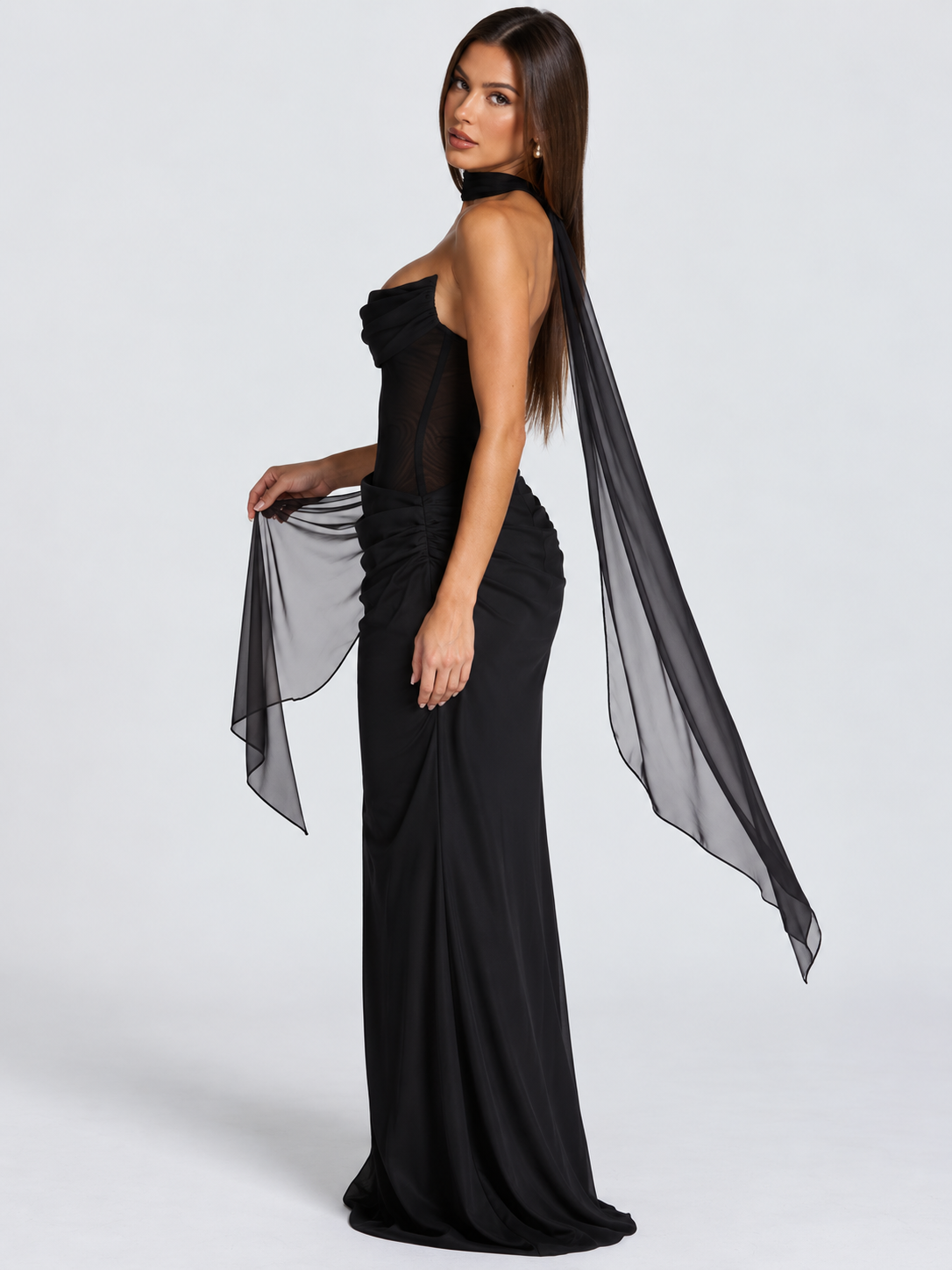 Vestido Longo Bustier Alessia