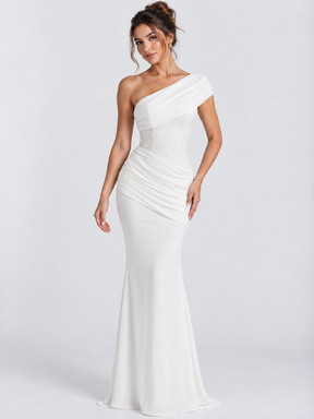Vestido Longo Ombro Só Bustier  Modern Alina