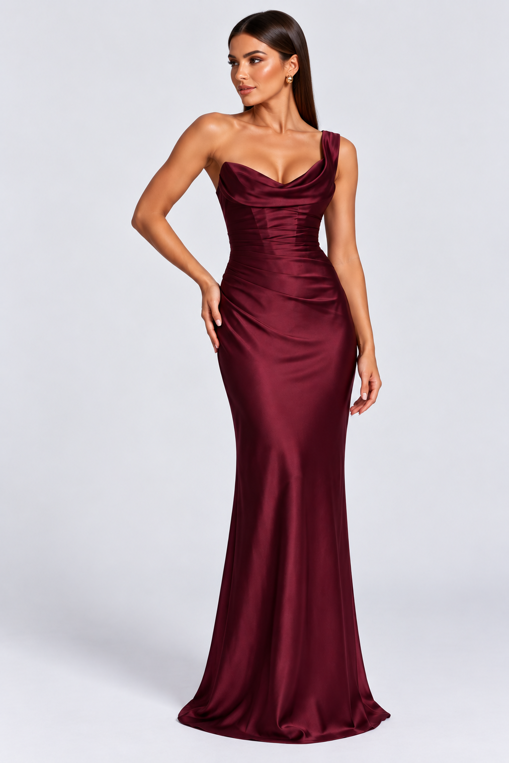 Vestido Longo Ombro Só Bustier Modern Hera