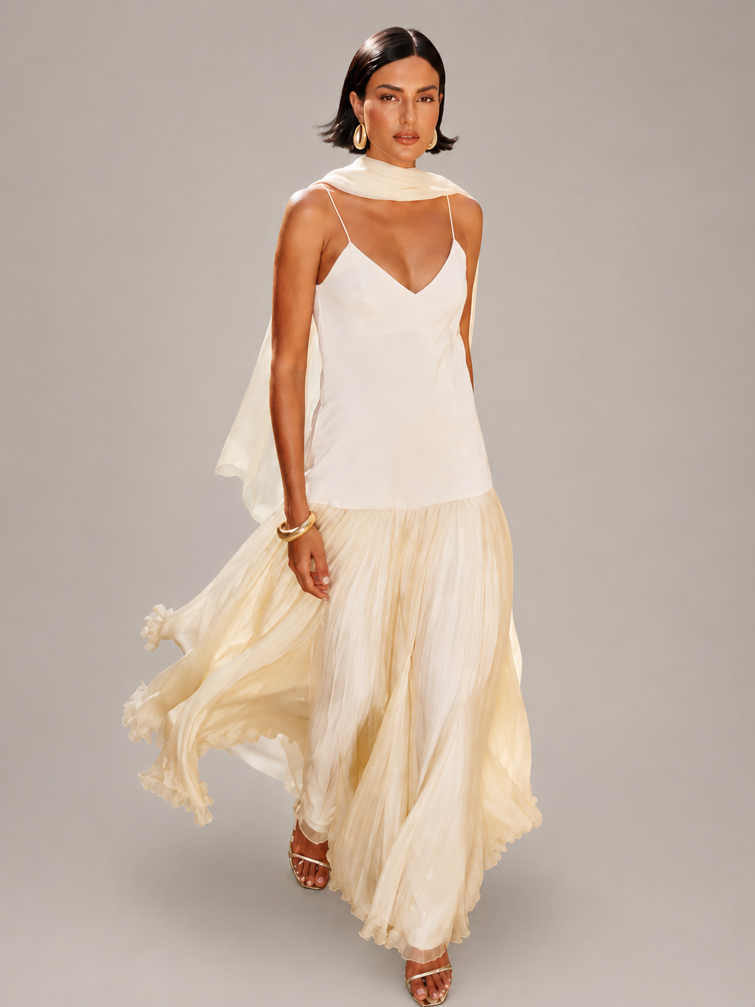 Vestido Longo Decote nas Costas Modern Eloá
