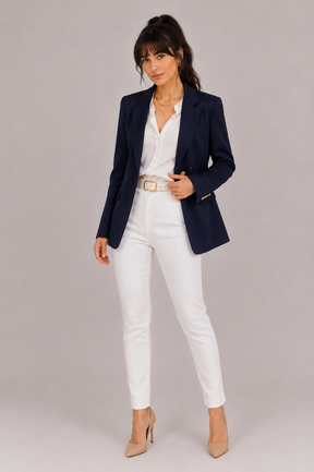 Blazer Feminino Clássico Alfaiataria Modern Secret