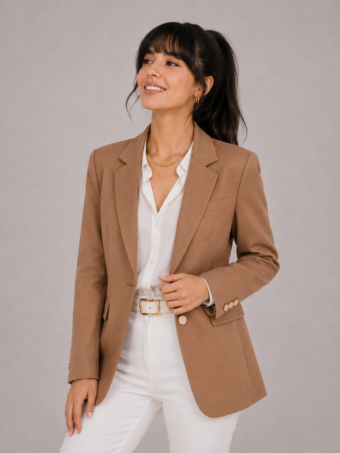 Blazer Feminino Clássico Alfaiataria Modern Secret