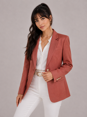 Blazer Feminino Clássico Alfaiataria Modern Secret