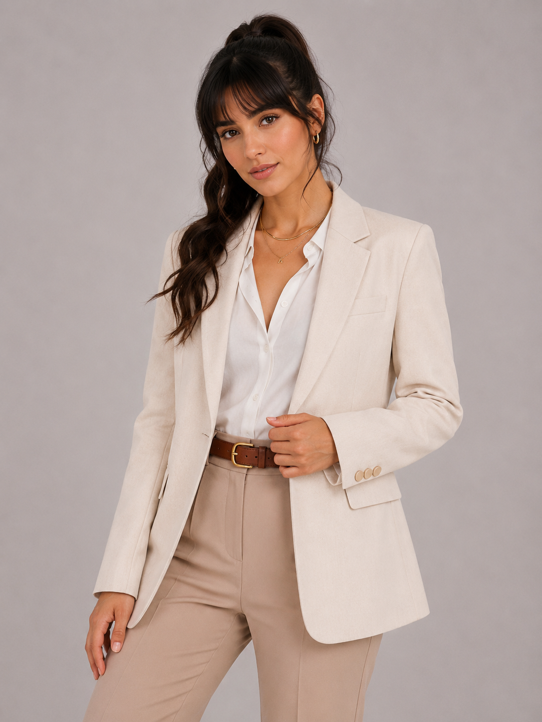 Blazer Feminino Clássico Alfaiataria Modern Secret