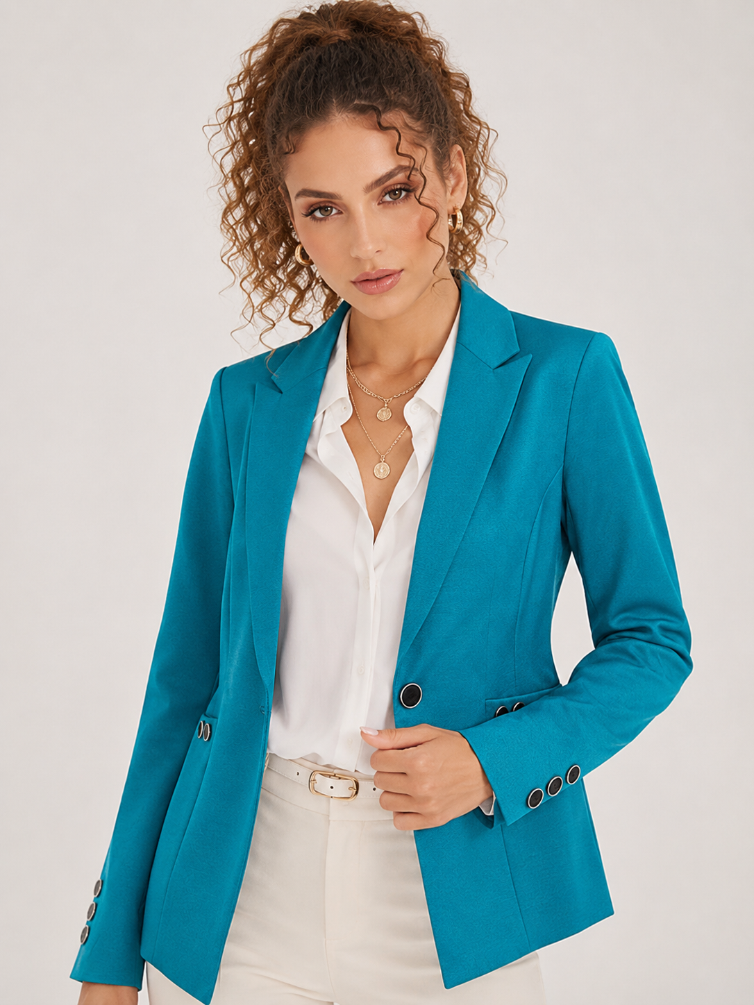 Blazer Feminino Alfaiataria Modern Luciane